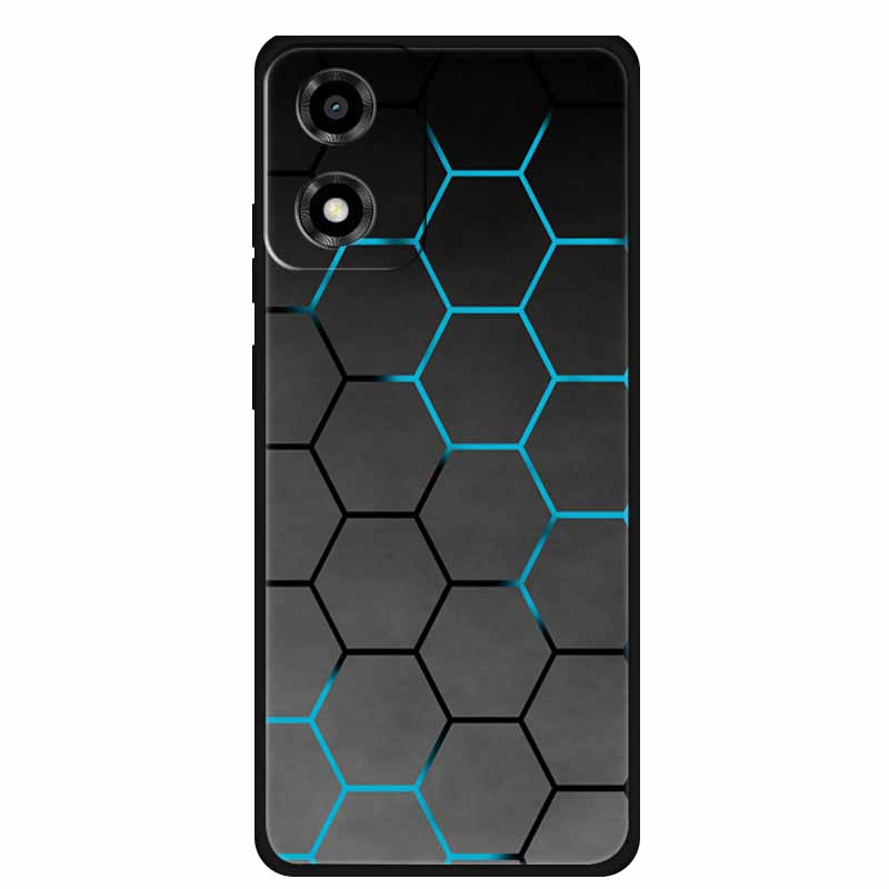 Black Case For Motorola Moto E14 Fundas Silicon TPU Soft Phone Cover Shield For Motorola Moto E14 E 14 Bumper Cartoon Case