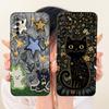 For Huawei Nova 7 SE 5G / P40 Lite (5G) CDY-NX9A CDY-NX9B Cute Cat Flower Cartoon Phone Case Shockproof Soft Silicone Bumpers