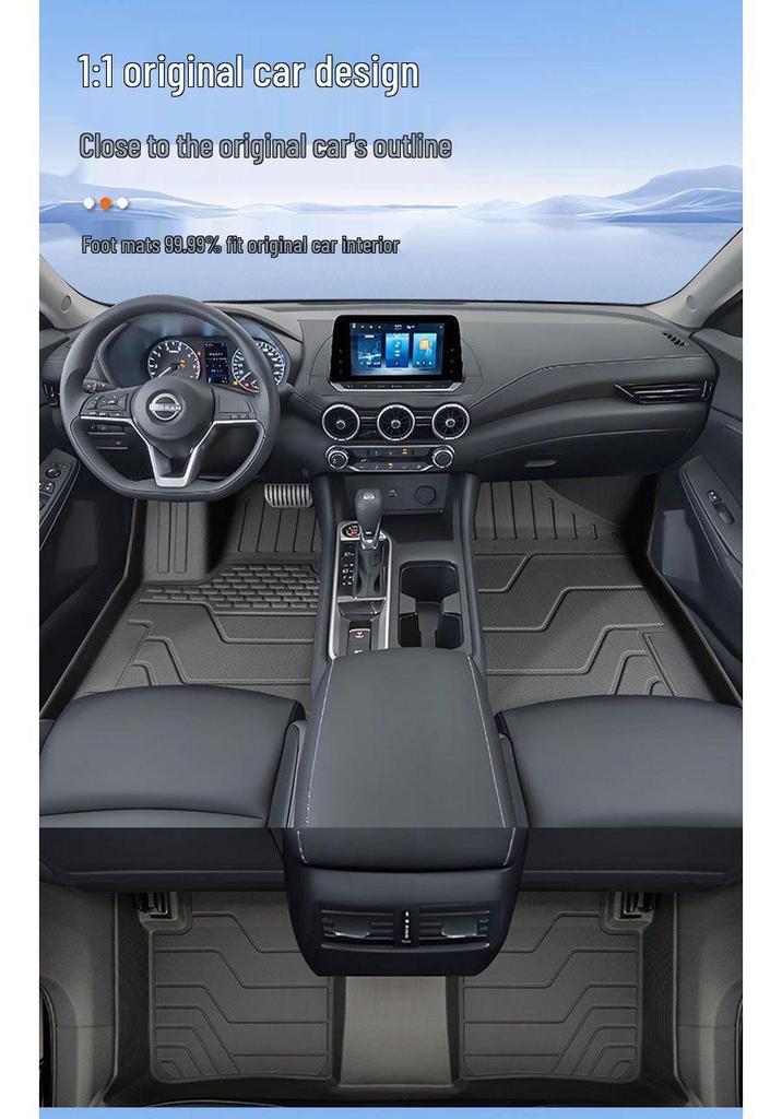 TPE Коврики в салон Nissan Sylphy: 14-15-е поколение, Коврики на весь пол