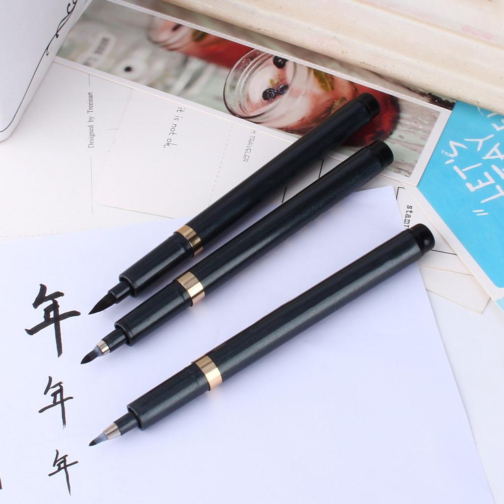 Fudenosuke , 3pcs Chinese Japanese Calligraphy Brush Pen Nibs Pen Writing Drawing Craft SG e Shodo Brush Ink