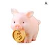 Cute Resin Money Lucky Pig Figurine Statue DIY Miniature Garden Table Ornament