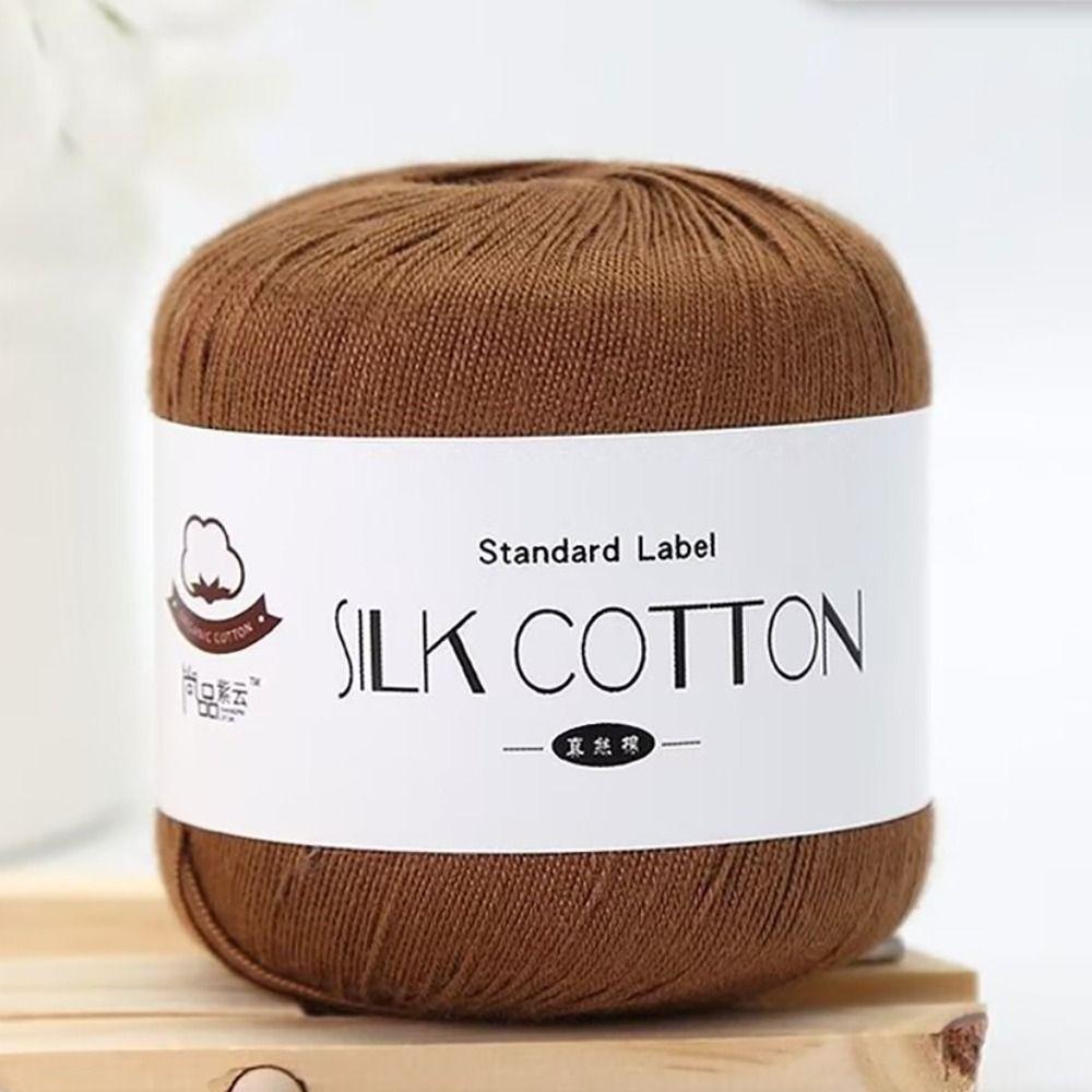 Мягкий Молочный Хлопок DIY Пряжа для Вязания Ручная Вязка Крючком Вязание Рукоделие