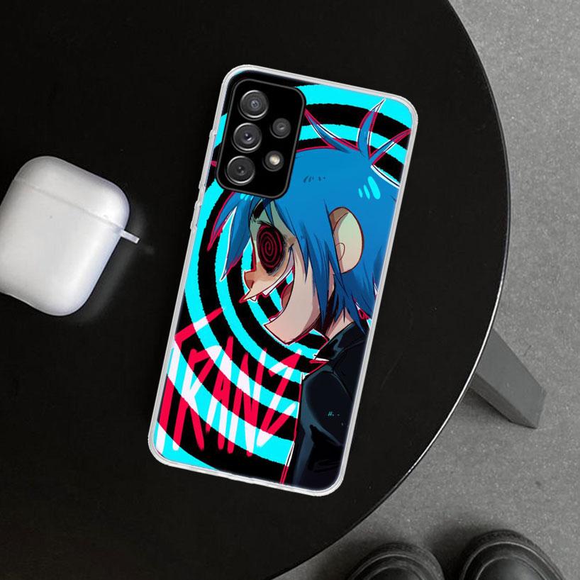 Чехол для телефона Gorillaz Anime для Samsung Galaxy A12 A22 A32 A52 A72 A02S A51 A50S A31 A20S A10S Note 20 Ultra 10 Plus Galaxy