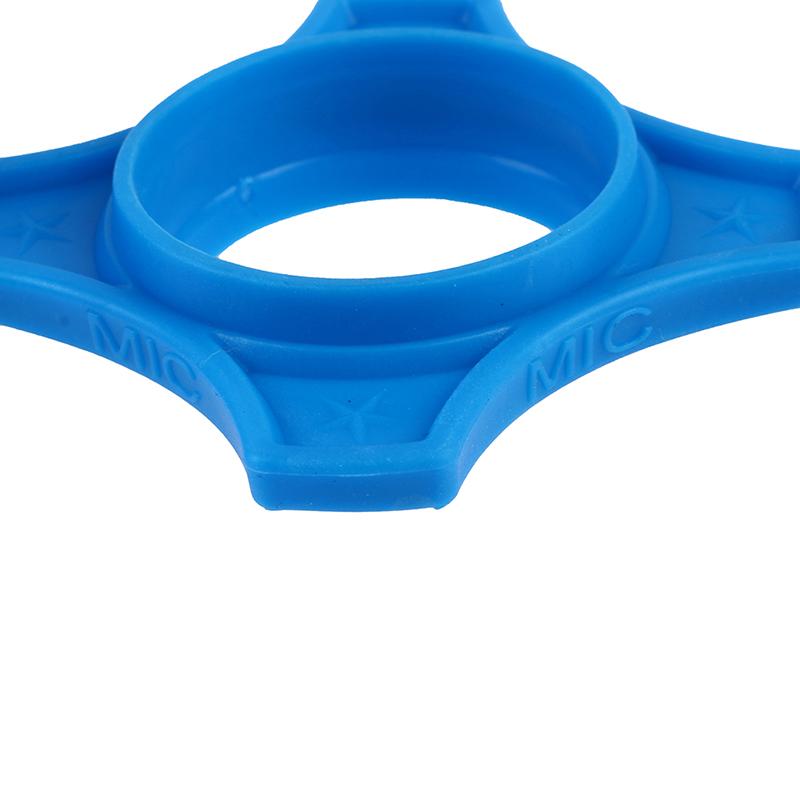 Пентаграмма Виброзащита Защита от перекатывания Беспроводной ручной микрофон Силиконовое кольцо, Цветные поролоновые насадки-ветрозащиты для микрофона