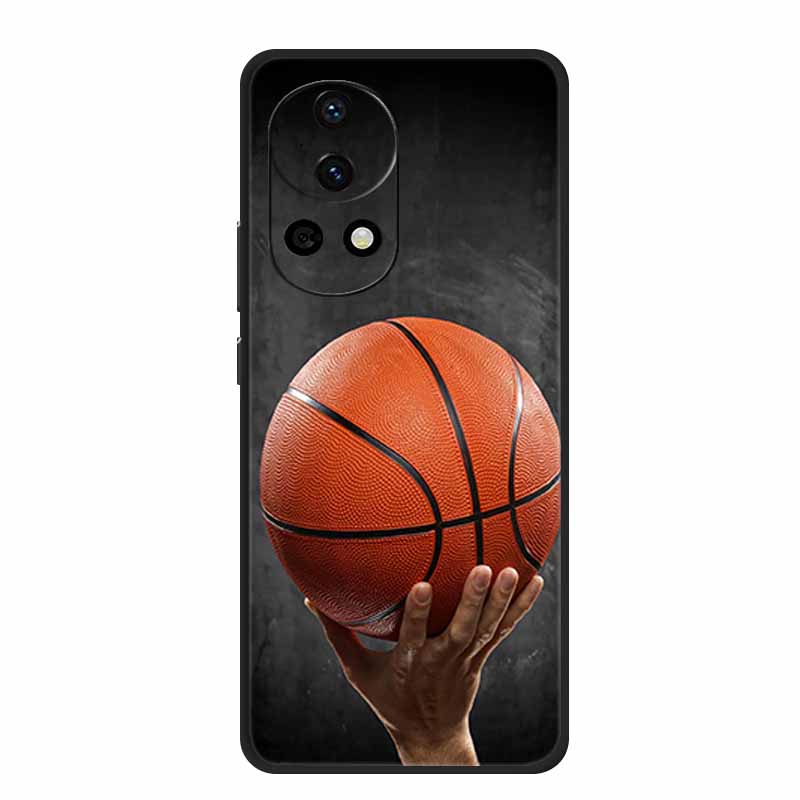 Чехол для телефона Huawei Nova 13 12 5G Nova13 Coque Цветы Черный Силикон Мягкий ТПУ Задняя крышка Для Huawei Nova 12 Pro Ultra Чехол