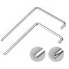 2Pcs Window Adjustment Wrench Compact Portable Universal Compatibility User-Friendly Hex Wrench Window Bicycle Maintenance Tool