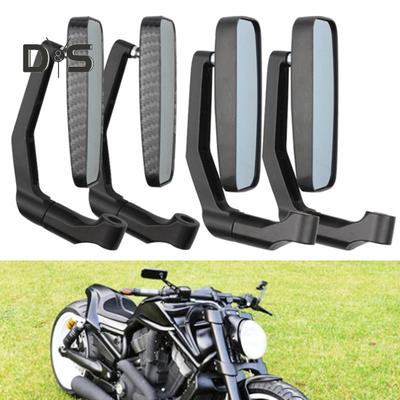 1 пара зеркал заднего вида для мотоциклов, модифицированное боковое зеркало с винтами, универсальное зеркало заднего вида из алюминиевого сплава для мотоциклов, аксессуары для мотоциклов