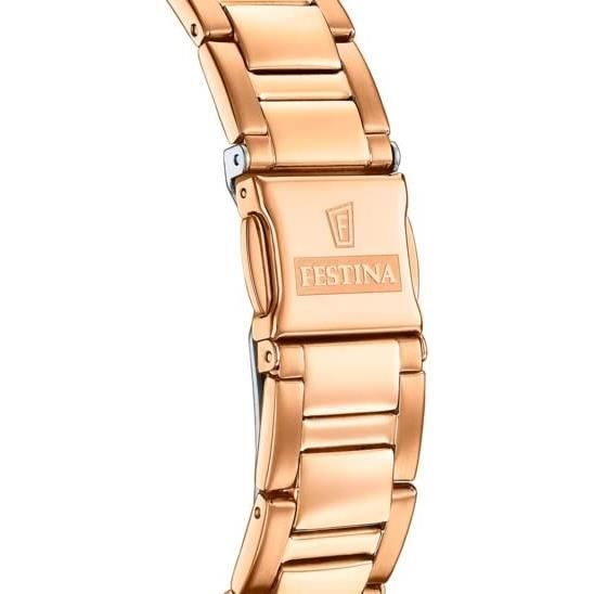 Часы - FESTINA - Boyfriend Rainbow F20639/3 - Кварцевые - Женские - Черные - Розовое золото