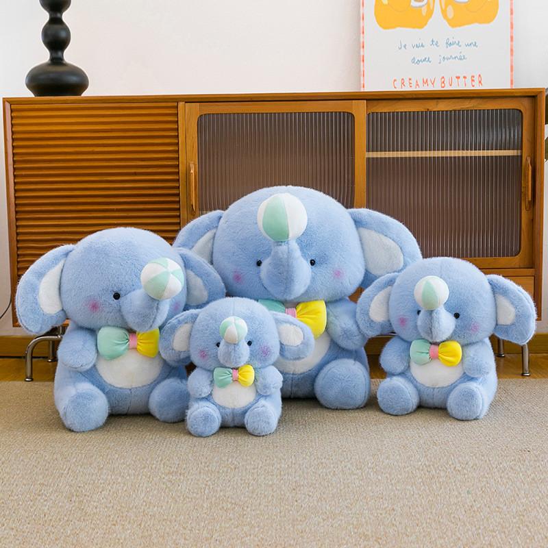 Игрушки Плюшевый Слон Украшения для Дома Машины Орнаменты Детская Животная Кукла Подарок