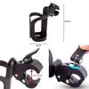 Universal  Adjustable  Cup Holder - 360°  Rotating  Drink  Cage  for  Bikes  &  Wheelchairs,  Non-Slip Grip & Easy Install