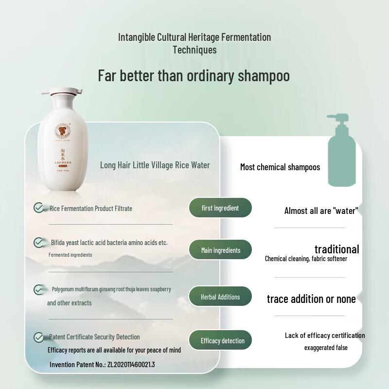 Changfa Xiaozhai Rice Water Scalp Care Shampoo
