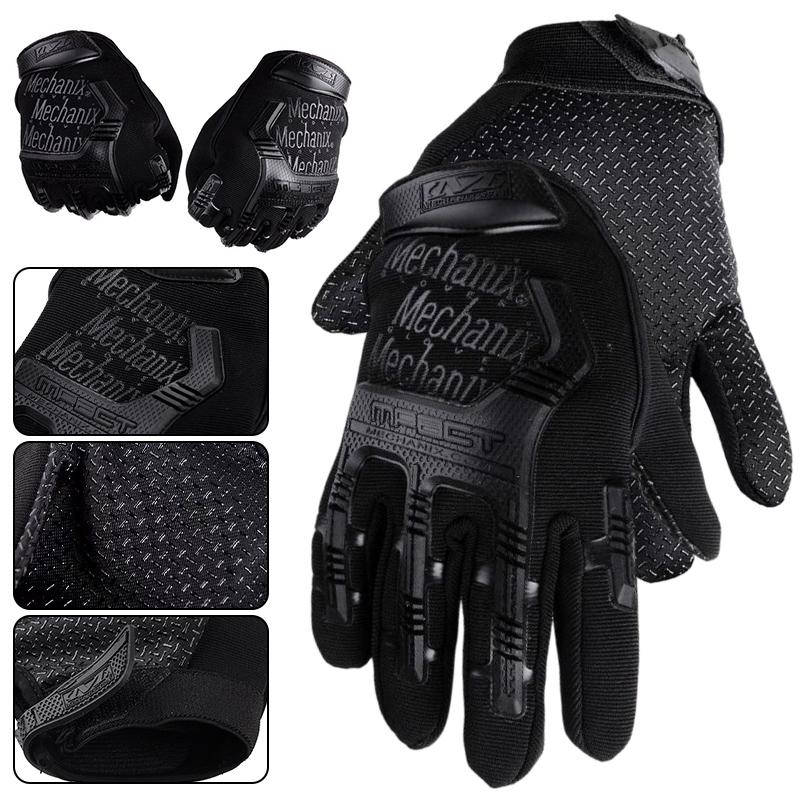 Outdoor Sports Full Finger Protective Motorcycle Gloves Tactical Fighting Training Hunting Bicycle Camouflage Gloves 6
