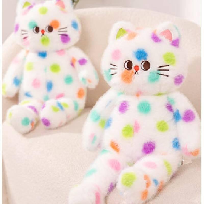 Очаровательная Милая Плюшевая Игрушка Кошка Мягкий Котенок Набивное Животное Подушка Для Детей 60 см