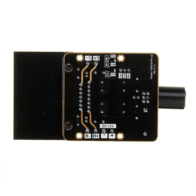 Цифровой автомобильный усилитель Hi-Fi класса Ab, аудиоплата Tda7377 DC9-18V 30 Вт для динамика 4-8 Ом