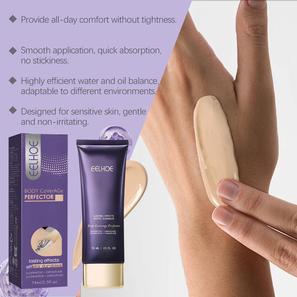 Natural Body Concealer, Blemish Coverage, Long-Wear Invisible
