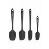 Набор лопаток Valletta Osteris, 4 предмета, черный