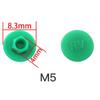 Bicycle Stem Protective Mountain Bike M5 Screw Dust-Proof Bike Headset Stem Hexagon Screws Cap Screw Caps Hexagon Bolt Cover