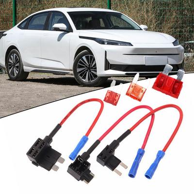 3 типа автомобильных адаптеров-ответвителей для предохранителей, стандартный держатель для ножевых предохранителей