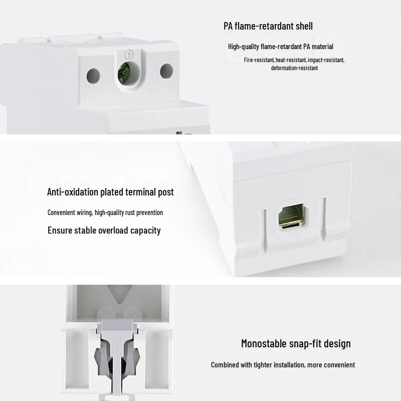 Delixi DZ47X Modular Rail Socket