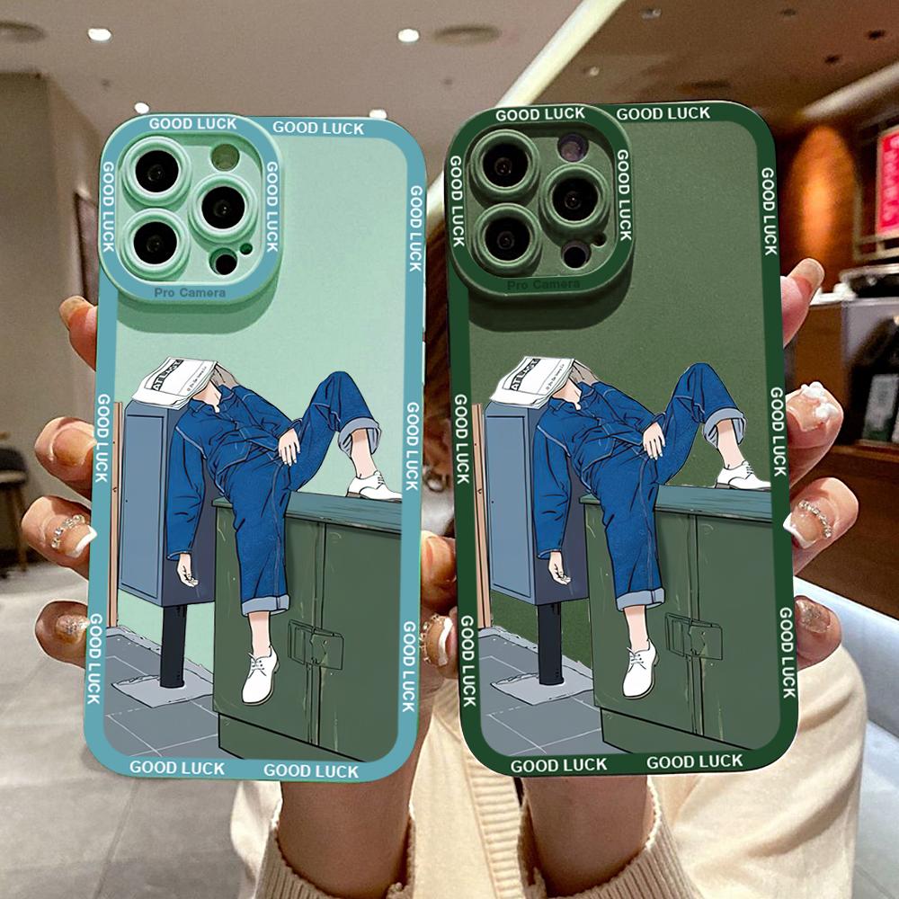 Phone Case Soft Rubber TPU Cellphone Casing Full Cover Camera Protection Design Shockproof Cover for Samsung
