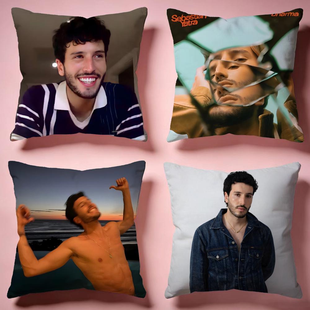Hot Ssebastian Yatraable Cushion Cover Comfortable Durable Pillow Cover MultiScene for Home Office Car Sofa