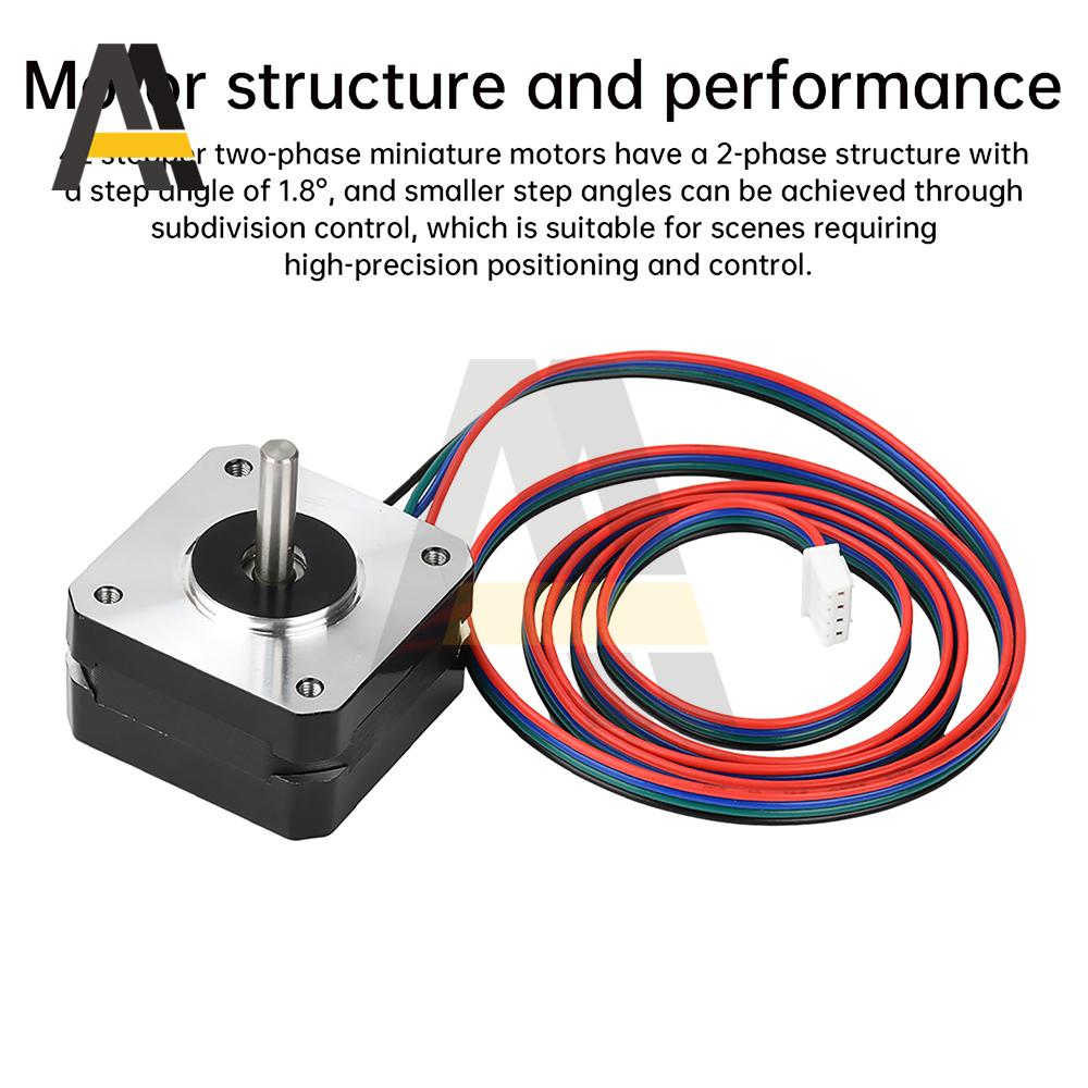 42 Stepper Motor 42DYB311C-21D8 1.8Degree Motor 1.0A 0.1 N.m min For CNC Roter Laser Engraving Machine 3D Printer