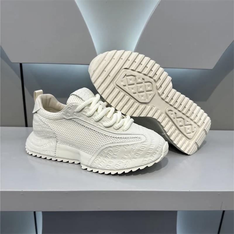 Fashion Solid Color Anti Slip Fashionable Breathable Increased Comfort Casual Shoes Popular New Running and Sports Shoes for Teenagers