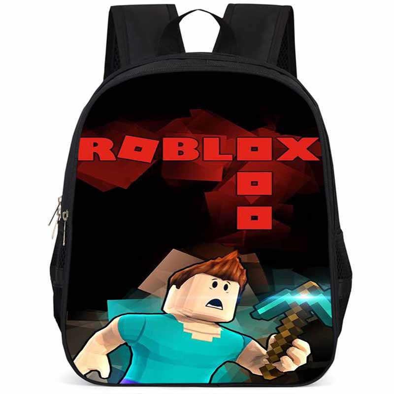 Школьный рюкзак Roblox большого объема, легкий, из Оксфордской ткани, для детей, мальчиков, девочек