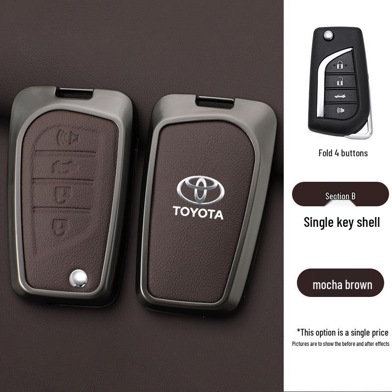Чехол для ключа Toyota для моделей Corolla, Highlander, RAV4 и Reiz