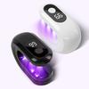 Mini UV LED Nail Lamp for Gel Nails Portable Manicure Light Handheld U-Shaped Curing Light for Fast Drying