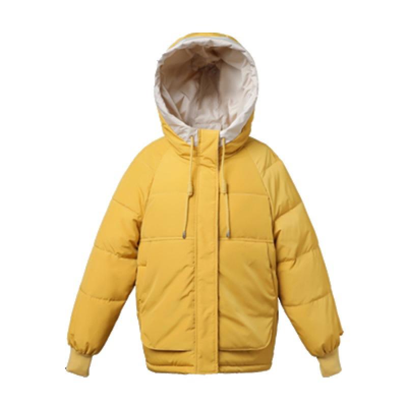 Women's Winter Hooded Jacket Short Cotton Coat Keep Warm Slim Fit Korean Fashion Plus Size Loose Women's Winter Down Jacket