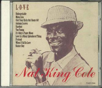 CD NAT KING COLE - L-o-v-e TOCP7504 TOSHIBA EMI Japan Jazz Used