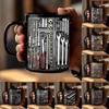 Керамическая чашка для воды в виде ящика для инструментов, кружка механика, забавная кружка для кофе механика, подарок для авто/автомеханика