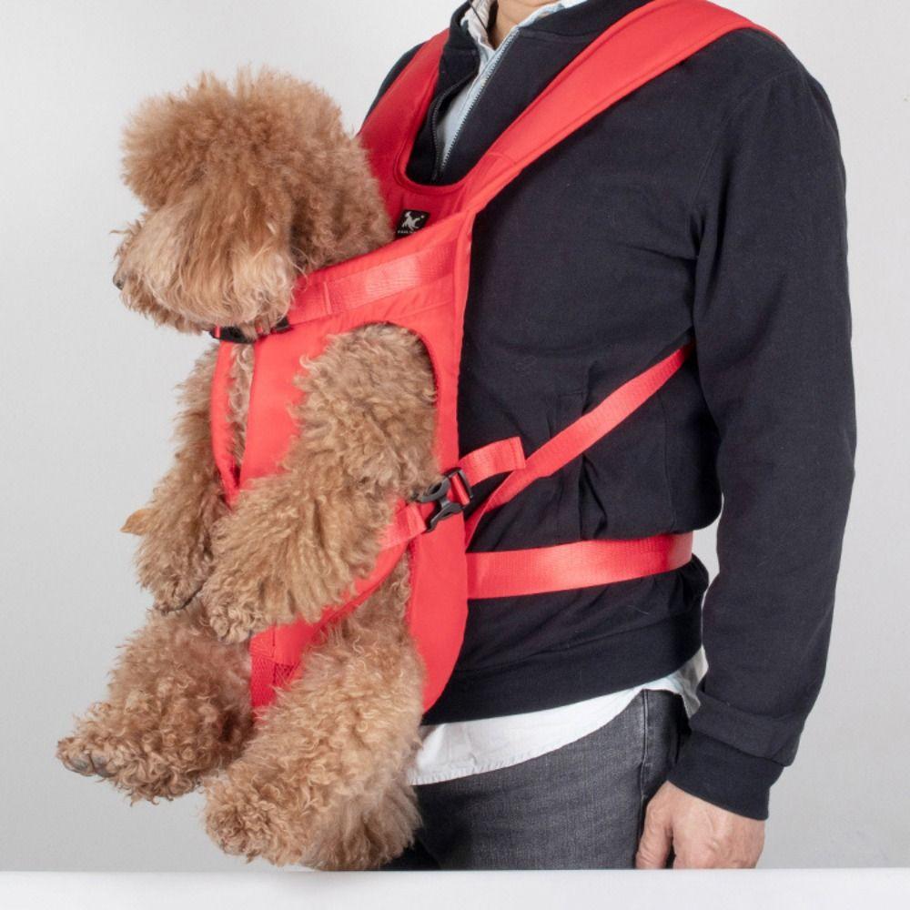 Регулируемые рюкзаки-переноски для собак Hands Free Dog Outgoing Bag Практичные рюкзаки Pet Front Backpacks Spring