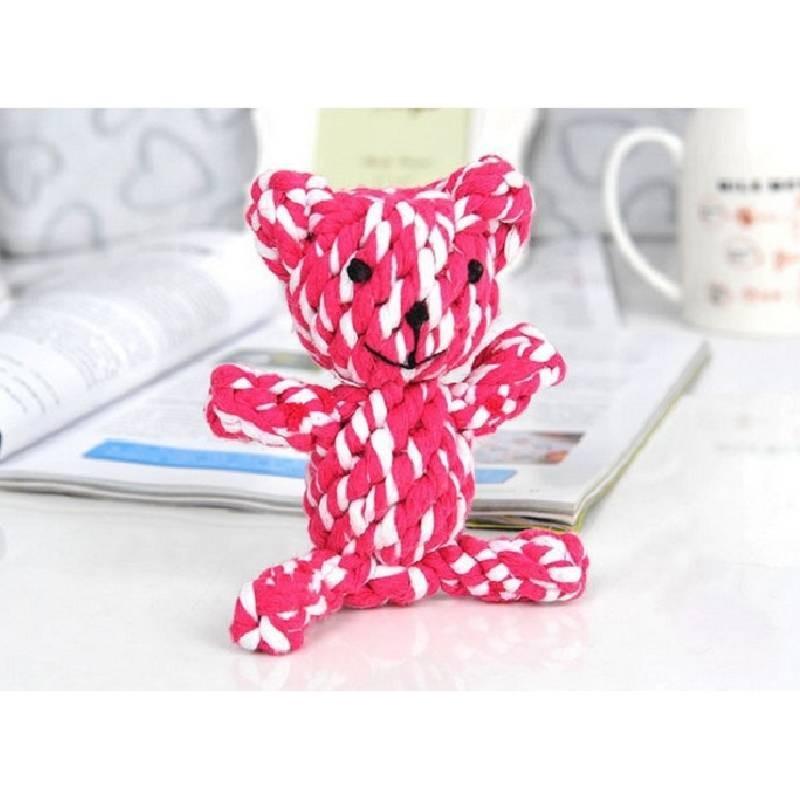 Adorable Cotton Rope Dog Toys Including Cute Yellow Duck Giraffe Moose For Chewing Dental Care And Fun Playtime Activities