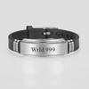 Juice WRLD Rapper Laser-Engraved Stainless Steel Fashion Bracelet