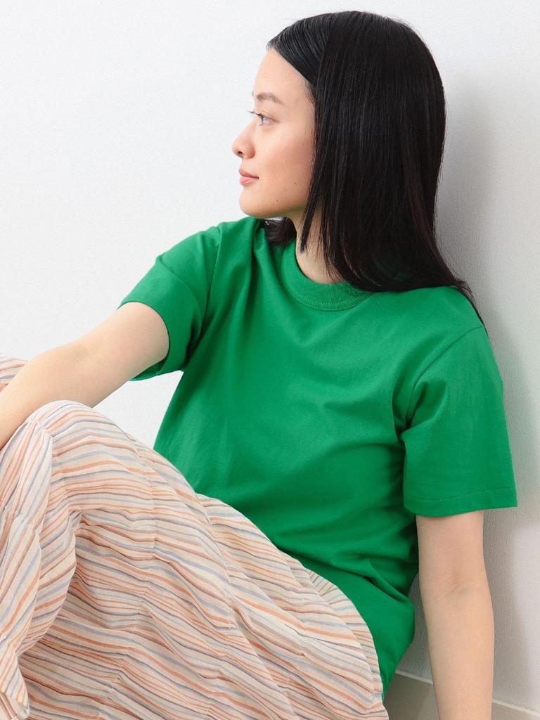 Beams Boy S/S TEE Basic T-Shirt, Women's, CHARCOAL.G, 1 (Product Code: 13040204654)