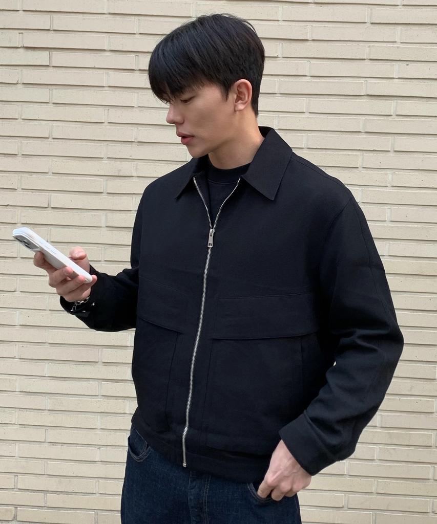 Mindbridge [Couture] Черный Модифицированный Минималистичный Блузон