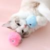 Умные игрушки для кошек, интерактивный мяч, плюшевая электрическая обучающая игрушка с кошачьей мятой, котенок, сенсорное звучание, продукт для домашних животных, игрушка-писк, мяч, товары для кошек