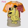 Летняя мода 3D-печать с изображением персонажа из мультфильма, мужская футболка с короткими рукавами, хип-хоп, унисекс, повседневная футболка с круглым вырезом, уличная одежда