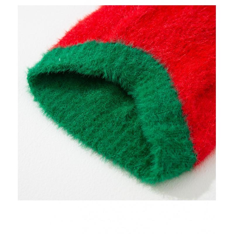 Faux Fur Christmas Pet Sweater Small To Medium Dogs Cats Winter Warm Hooded Pullover