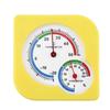 Temperature Humidity Sensor Gourd Shaped Analog Hygrometer No Battery Needed for Home/Room/ Outdoor/Offices/Display Mechanical