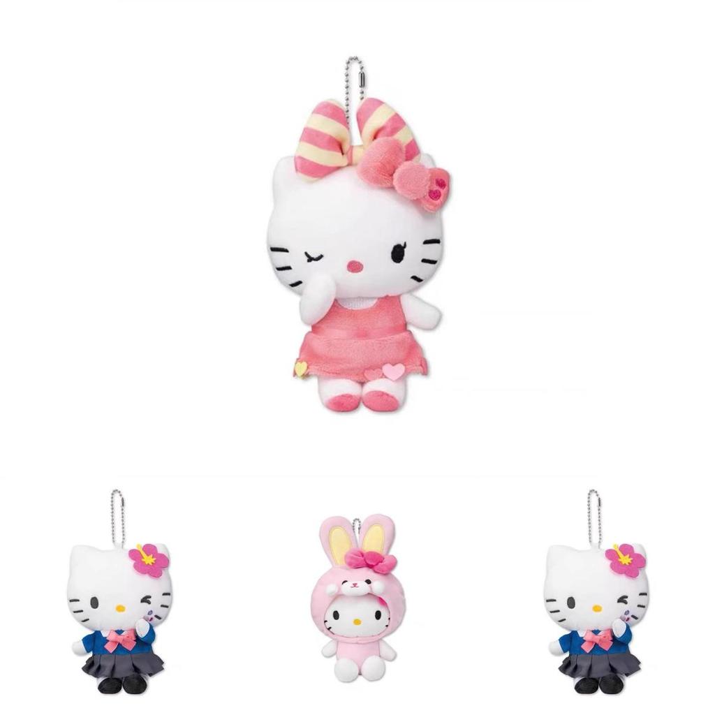 Charming Hello Kitty 50th Anniversary Plush Bear And Bunny Toy With Beautiful Designs