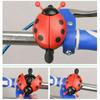 4 Colors Ladybug Bicycle Bell Cartoon Bike Warning Horn Novelty Bike Bell  Boys