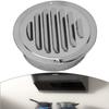 Anti Rust Air Vent Grill Cover Insect Protection Silver