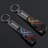 Car Key Rings Key Chain Holder Pendant Car Keyring For Mitsubishi Pajero Outlander XL Montero Lancer Triton l200 Galant Evo ASX