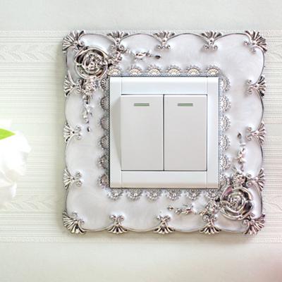 Отличная наклейка на переключатель, самоклеящаяся пробойник, бесплатная одиночная наклейка на розетку переключателя света, декор для школы