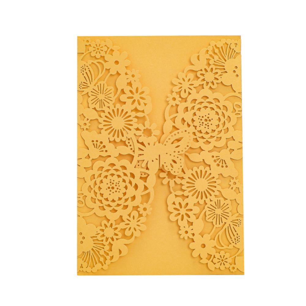 50pcs Decorative 3D Invitation Card Hollow Out Hollow Out Invitation Cards  Graduation