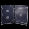 Квадратная Прозрачная Нижняя Коробка для CD Пустой Кейс для CD ПЭ Пластик Молочно-Прозрачный Кейс для CD Вместимость Кейса для CD 3 Диска