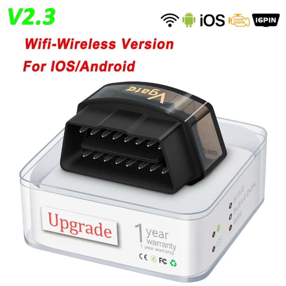 Vgate iCar Pro ELM327 OBD2 Scanner WIFI Bluetooth 4.0 Bluetooth 3.0 For Android/IOS Car Code Reader OBD2 Car Diagnostic Tools